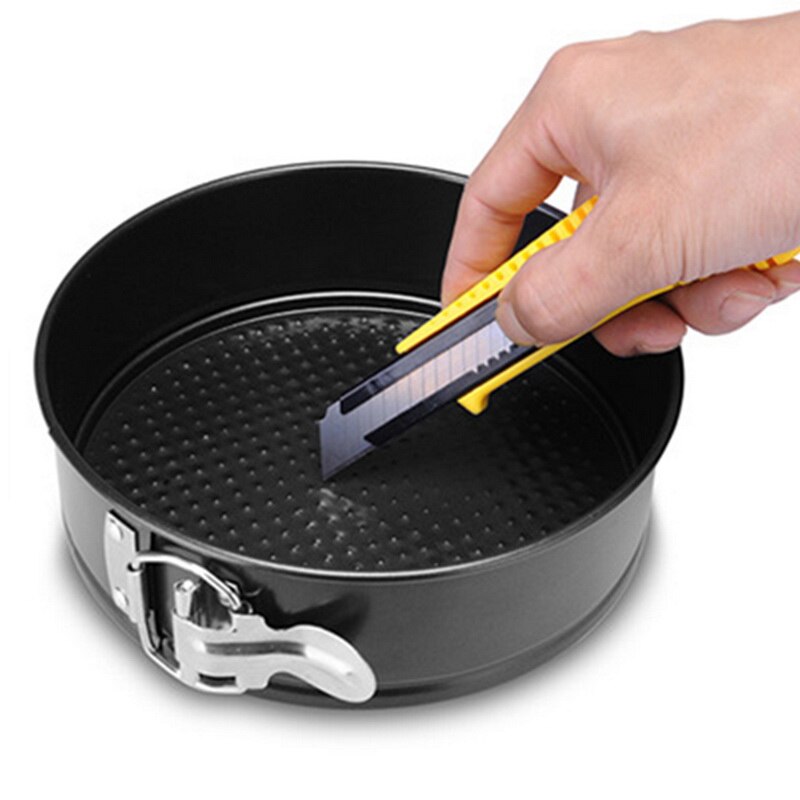 Carbon Steel Non-stick Springform Pan Cheesecake Pan Round Cake Pan Bakeware Cake Baking Moulds Kitchen Accessories