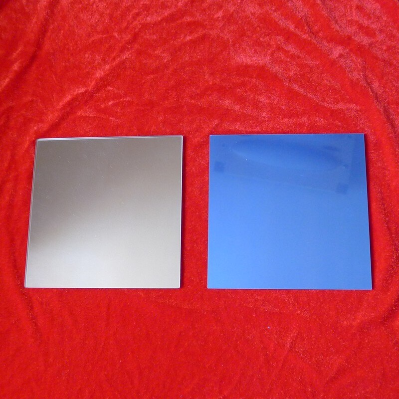 Aluminized Plane Mirror Plane Mirror Eliminate Ghosting 50 * 50mm