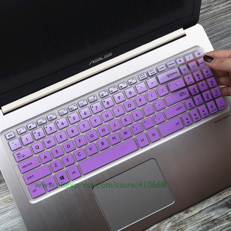 15.6 inch Laptop Keyboard Cover Skin For Asus VivoBook Pro 15 N580 N580G N580GD N580VD M580VD M580 NX580VD YX570ZD YX570ud YX570