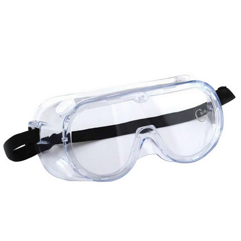 Anti-impact Clear Lens Protective Glasses Eye Protection Goggles Anti fluid Safety Goggles Anti Fog Dust Splash-proof Glasses