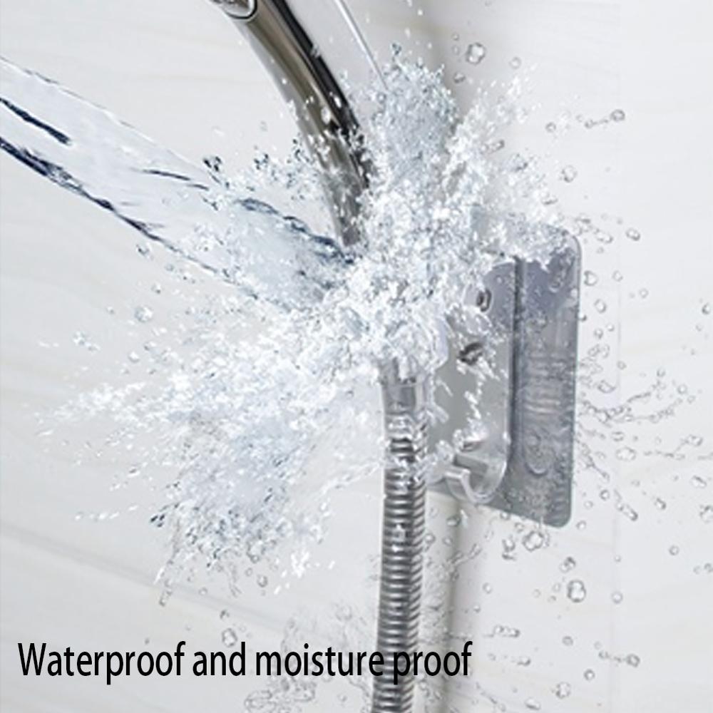 Distinctive Shower Head Handset Holder Rack Bracket Suction Cup Shower Holder Wall Mounted Shower Holder For Bathroom Accessory