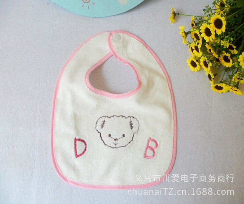 Baby Bibs Toddlers Saliva Burp Boy Girls Newborn Feeding Bandana Waterproof Bear Infant Kids Stuff Cloth Accessories