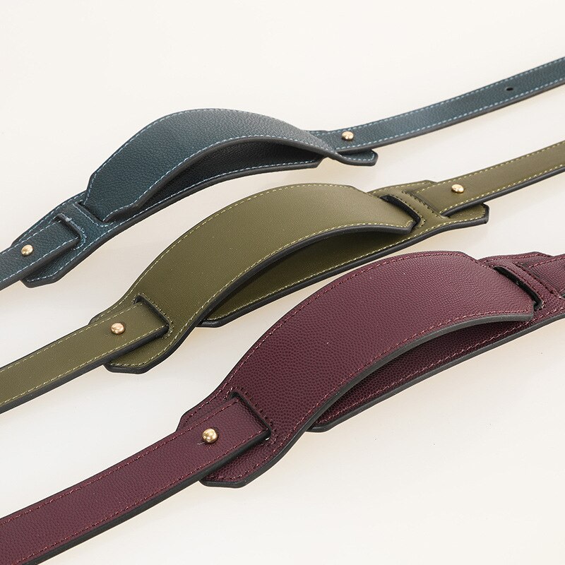 Mærke taske strop justerbar skulder crossbody strop til håndtaske læder taske pu strop taske tilbehør bælte til taske bolso mujer