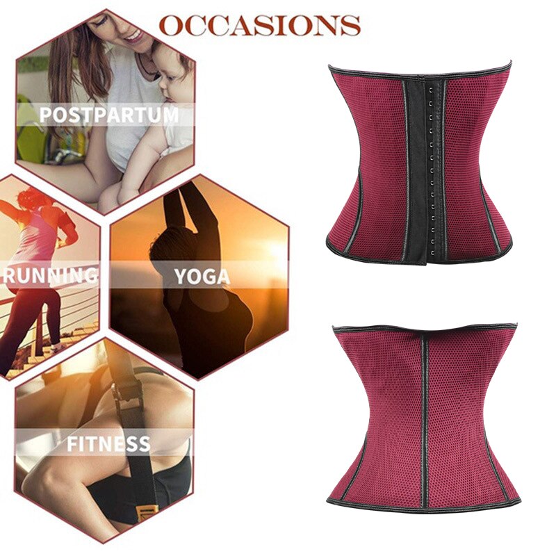 Slimmming Riemen Taille Cincher Buik Controle Bandjes En Bindmiddelen Staal Uitgebeend