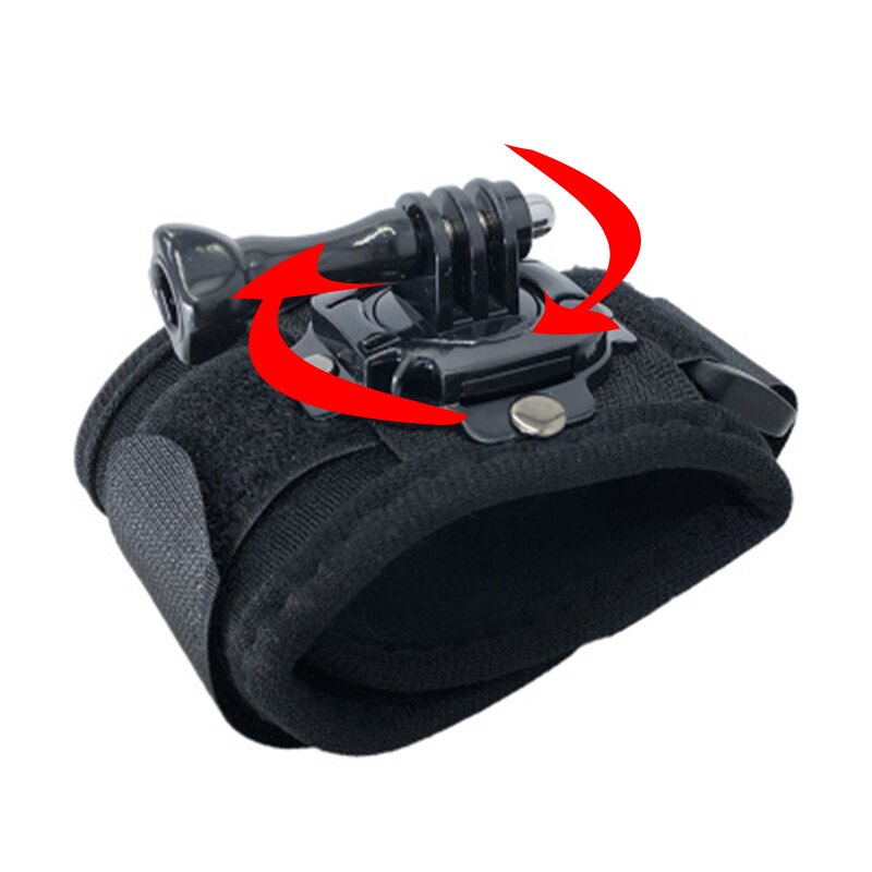 360 graden rotatie hand polsband voor gopro hero 8 7 5 6 4 3 sessie xiaomi  yi 4k sjcam eken armband riem go pro accessoires