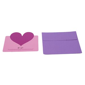 Love Heart Card I Love You Birthday Valentine's Day Greeting Heart Message Card Wedding Guest Cards: Style 6