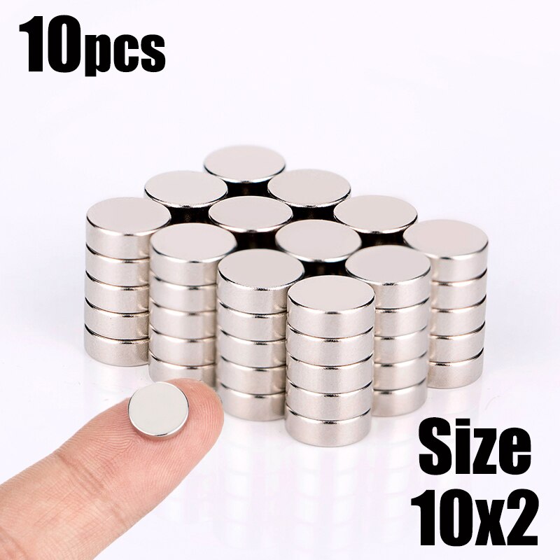 10 20Stck 18x2 18x3 18x4 15x2 12x2mm Runde neodym Starke Neodym Magnet Magne Selten Erde Neodym Starke Magnete Magnet: (10x2)10Stck