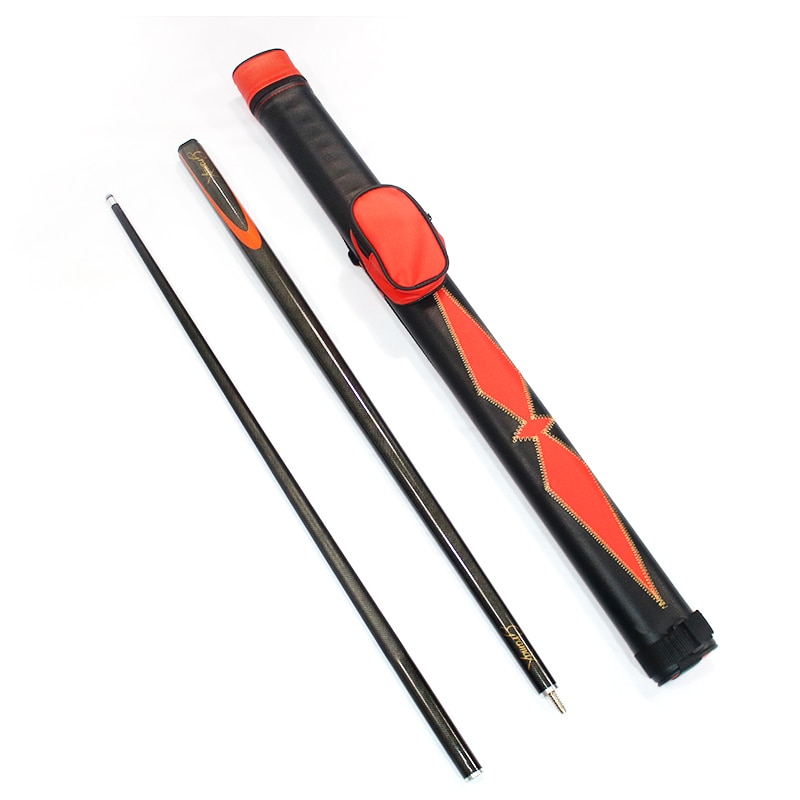 High-end billiard accessary kit 1/2 pool cue+cue bag for