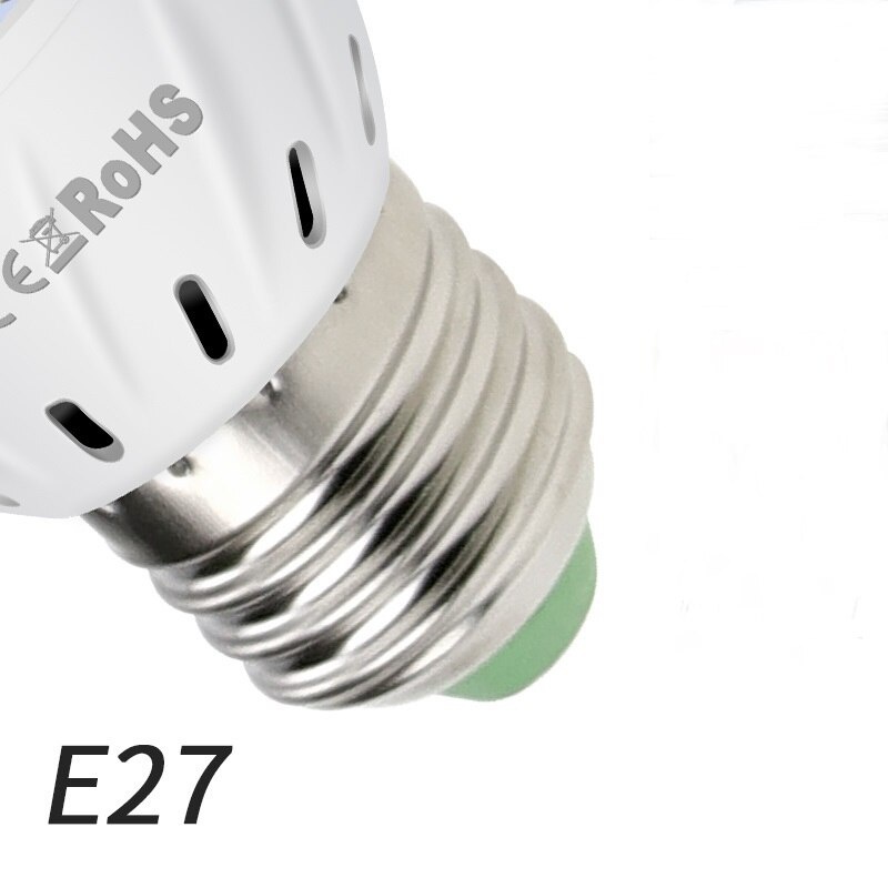 2/5/8Pcs Led E27 GU10 Lamp Plant Groeit Licht Indoor Loods Planten Volledige Spectrum Groeien Lamp: E27 Red and blue