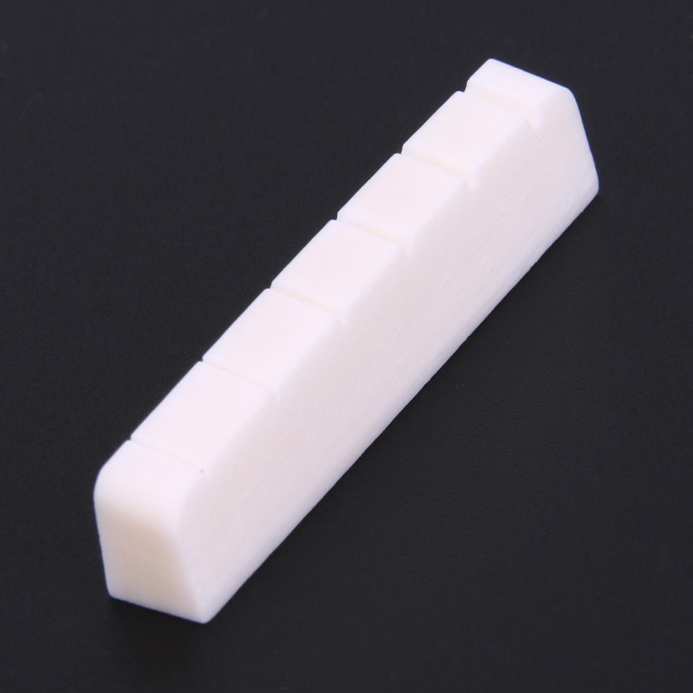 43mm Beige Büffel Knochen murmeln für Les paul LP 6 Schnur Volk Gitarre Tragbare Schnur Elektrische Gitarre Gitarre Teile zubehör
