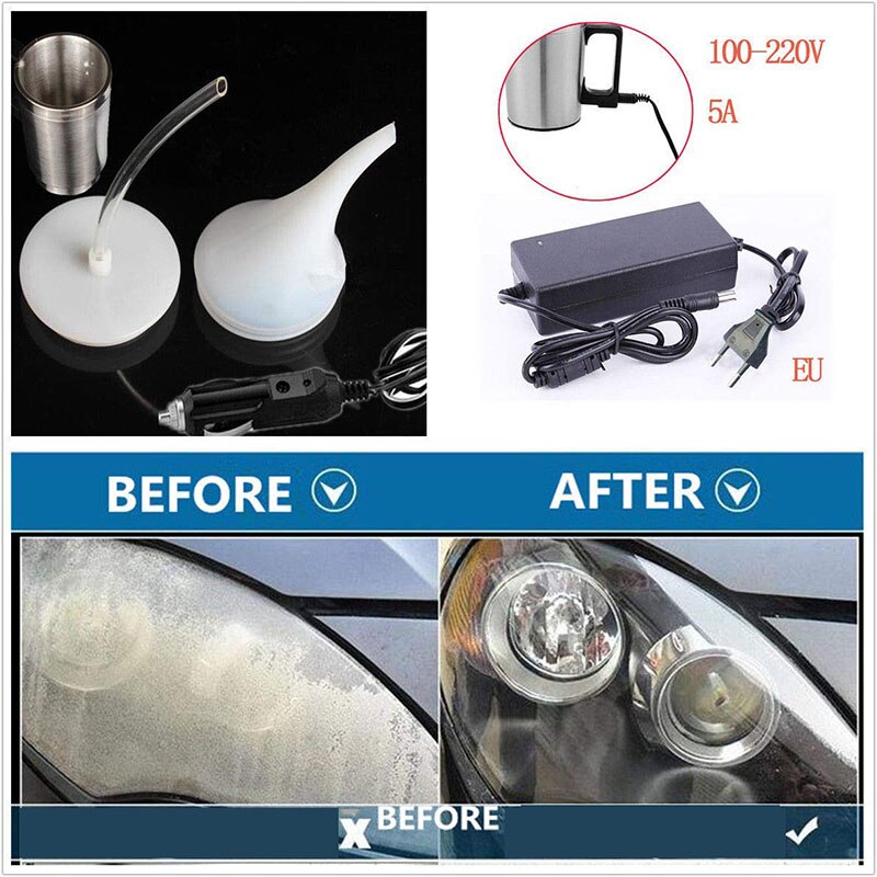 Automotive forlygter renoveret polering restaurerer 12v auto pleje værktøj bil forlygter reparation renovering værktøj