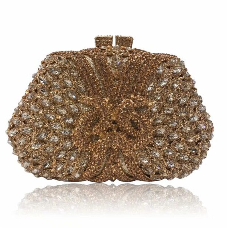 Nieuwste handtas en portemonnee dames schoudertas diamant met kristal clutch dames portemonnee feest banket bruiloft portemonnees