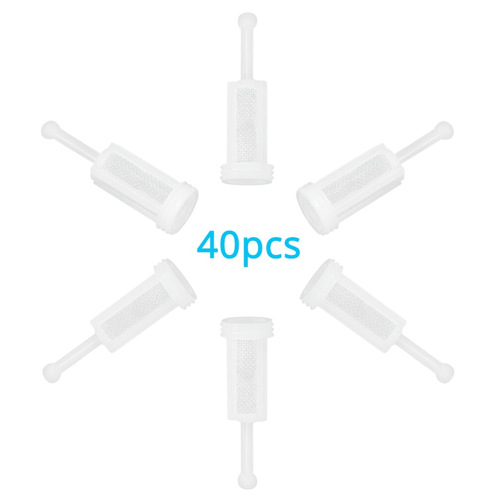 Universal 40pcs Spray Gun Filter Effectively Spray Gun Filter Set Drip-Proof Leak Film Gravity Screen Filter Spray Gun Net