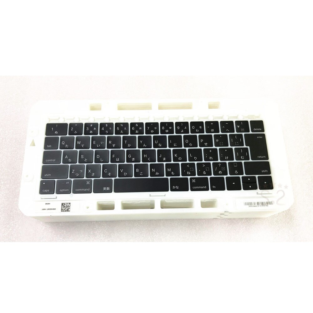 A1706 A1707 A1708 Clavier pour Macbook Pro Retina 13 "15" capuchon Touches Japonaises bouchon + Pied-de-Biche Clavier: A1706 A1707