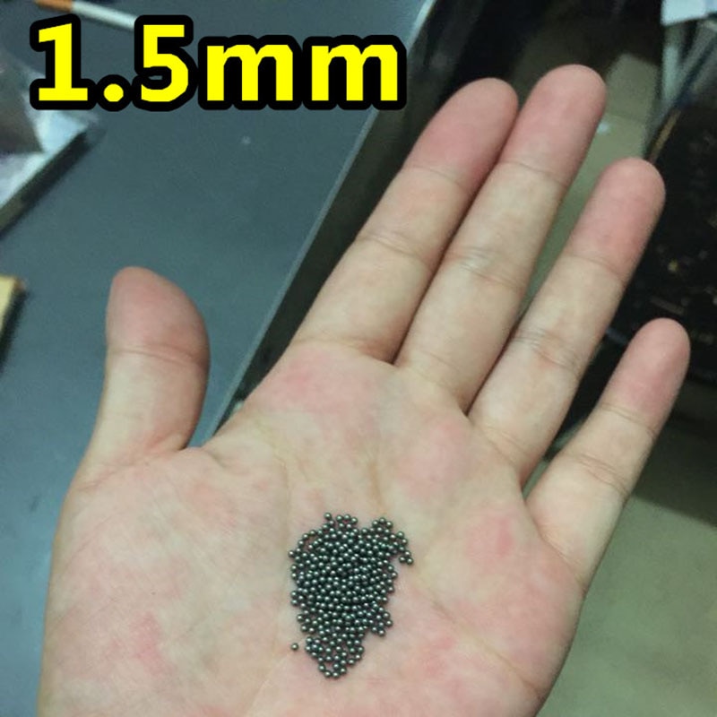 100g mikro precision små kulor solida kolstål kulor 2mm 3mm 1.5mm 0.8mm 2.38mm stål kullager cykel tillbehör