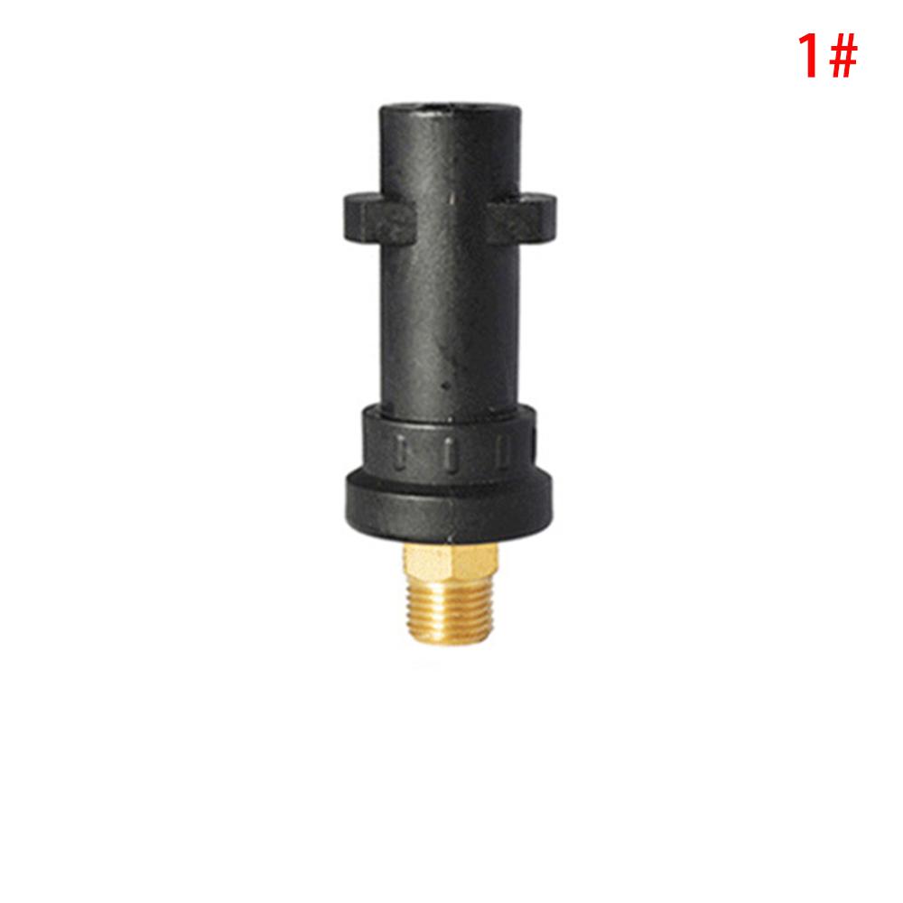 Kunststoff Adapter Schaum Düse Schaum Generator Schnee Schaum Lanze für Karcher AR Bosche Sterwins Champion Stihl Hochdruck Unterlegscheibe: 01