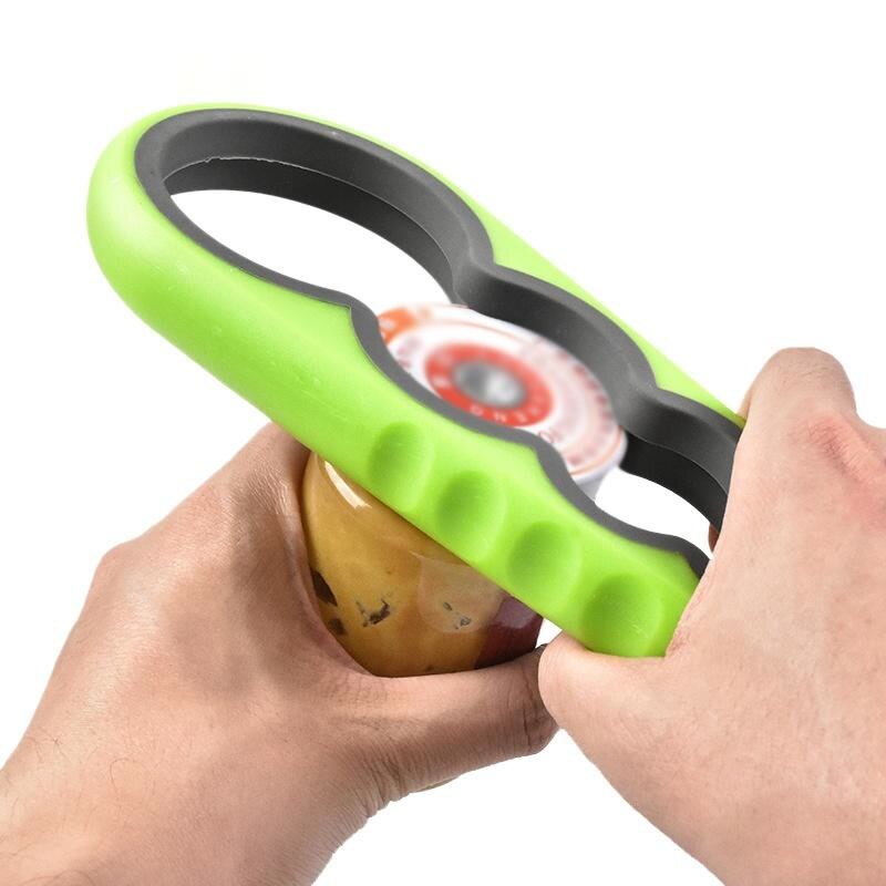 Bottle Opener Multi Purpose Screw Cap Jar Openers Bottle Lid Grip Wrench Kitchen Accessories Kitchen Gadgets