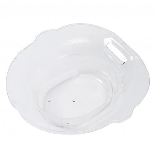 Bidet Portable baignoire hanche lavabo Sitz bain pour enceinte gynécologique Inflammation Prostatit hémorroïde Patient tabouret à vapeur: WHITE