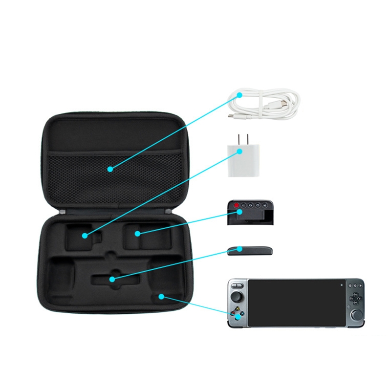 Harde Eva Shell Opbergtas Reizen Case Pouch Voor Gpd Xp 6.8 "G95 Game Console