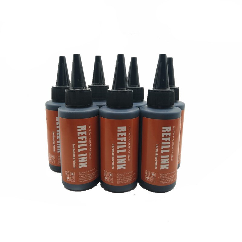 Universale di Alta qualità Premio della Tintura di Inchiostro Per-EPSON Stylus Photo700W 710W 720WD 730WD 800FW 810FW 820FWD 830FWD stampante: 7BK