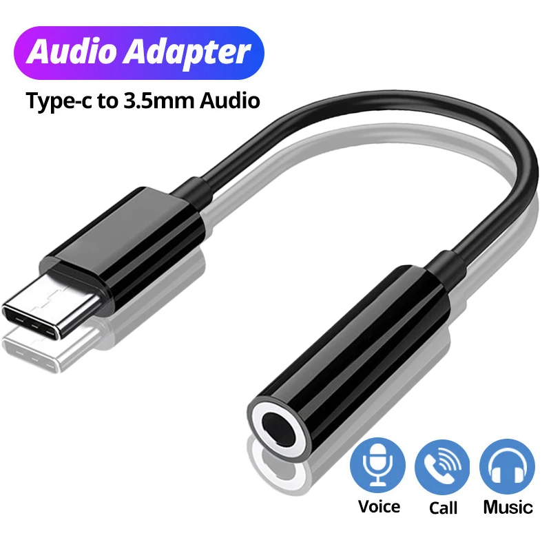 Kopfhörer anschluss Adapter für Huawei Mate 30 p30 Xiaomi Android-Handy USB Typ C bis 3,5mm Kopfhörer anschluss Audio-Kabel adapter