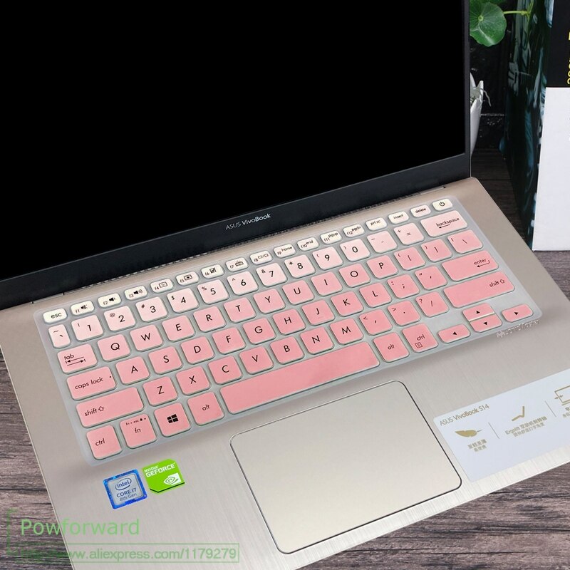 Laptop Keyboard Cover - Ultra-thin Silicone Skin for Asus Vivobook 14 X420 Series - Waterproof & Dustproof