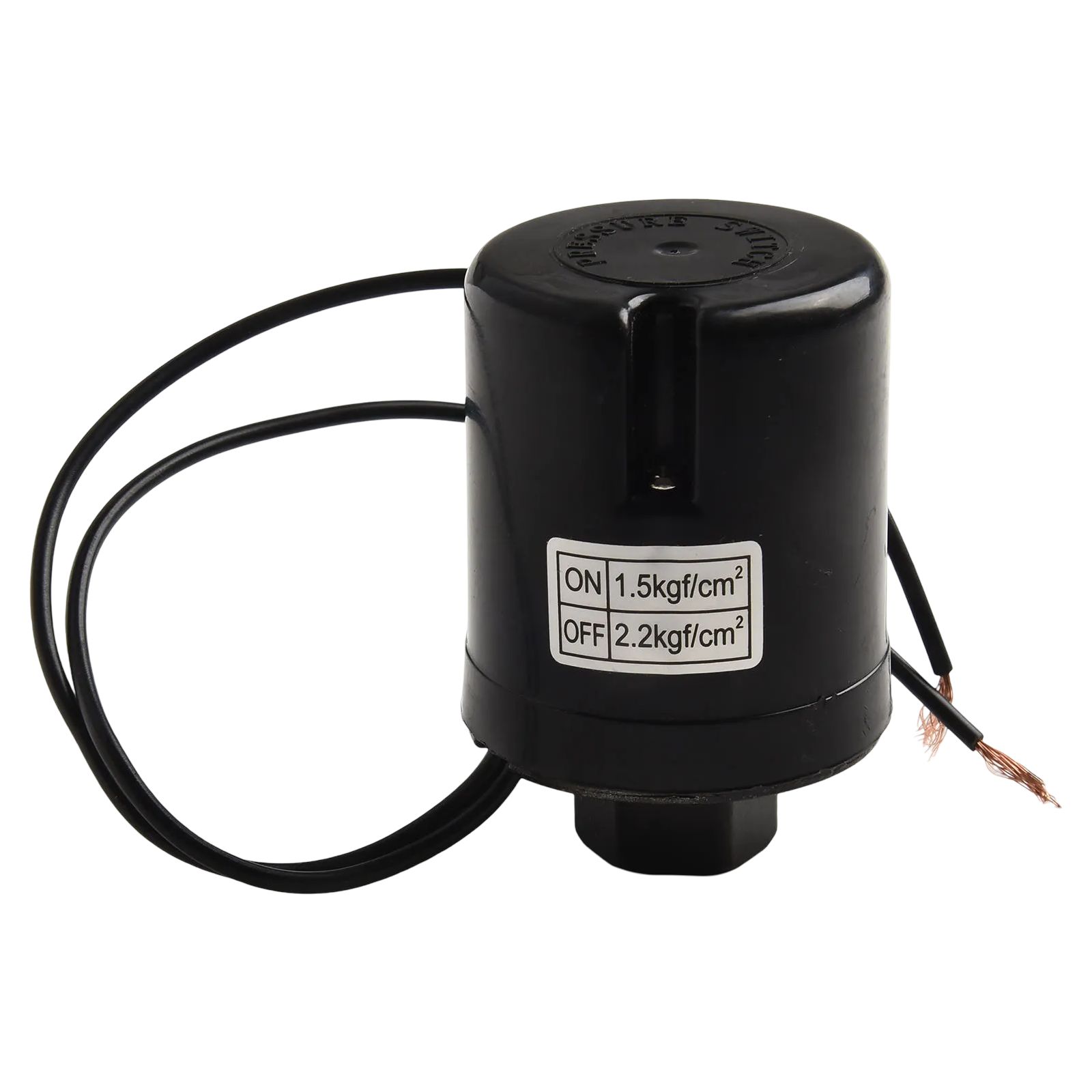 Vannpumpe automatisk trykkbryter pumpetrykkregulator dobbel kontakt 3/8 tommers innvendig gjenge 1/4 tommers utvendig gjenge