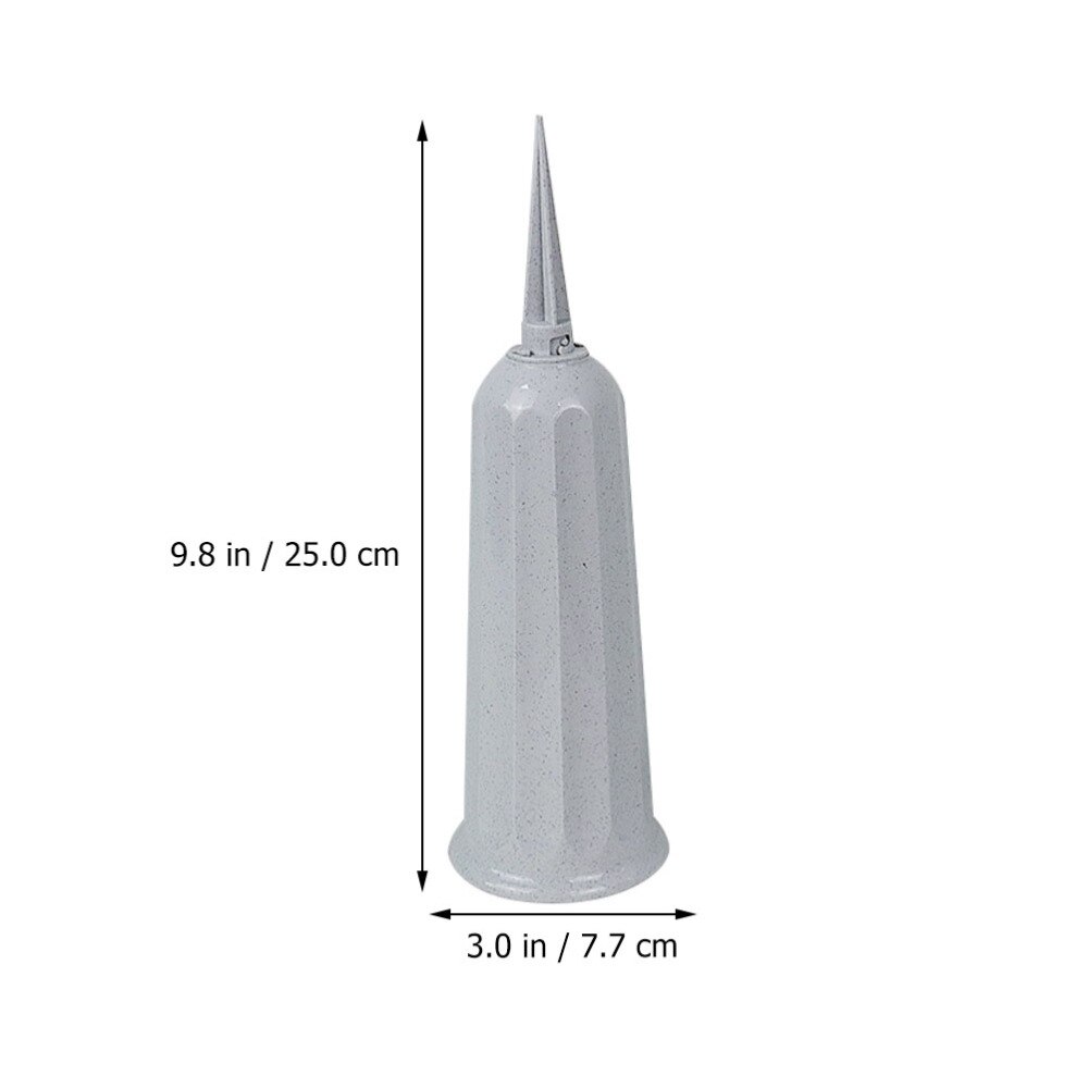 3Pcs Grave Cone Vase Cemetery Cone Shaped Vase Cemetery Memorial Supply