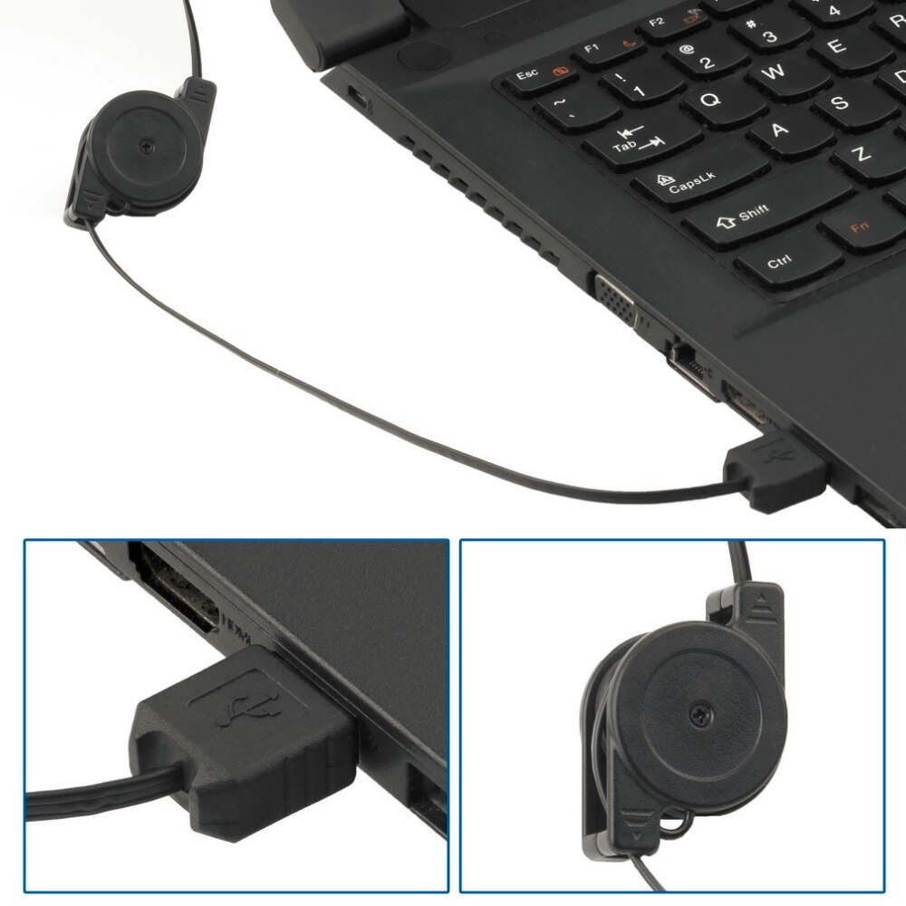 Neueste 1 stück Mini USB 5 mt Versenkbare Clip WebCam Web-kamera Laptop 100% Heiße Förderung