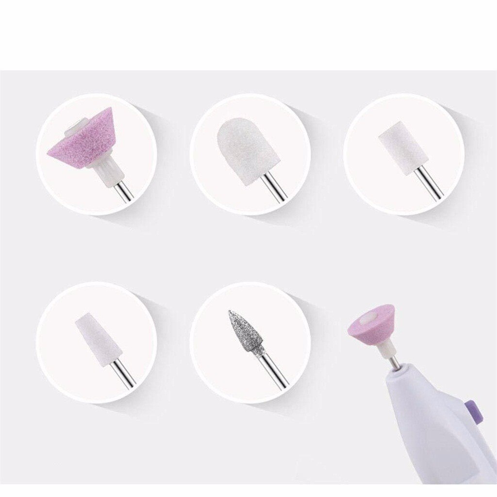 Professionele Nail Boor Automatische Nail Trimmen Kit Elektrische Salon Shaper Manicure Pedicure Set Elektrische Manicure Boren Fd