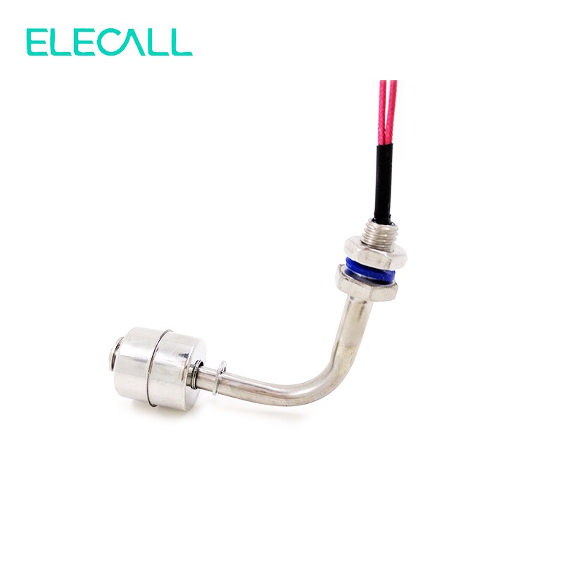 ELECALL Bent Water level Switch float Liquid sensor Stainless Steel Tank Pool Flow sensors ESC7810 110V 220V