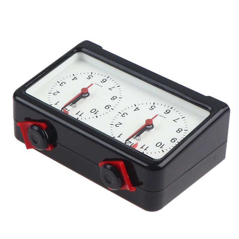 Easy Operate Game Timer Count Down Accurate Compact Analog Plastic Quartz Movement Battery Powered Chess Clock