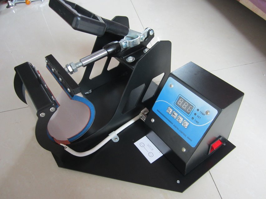 Portable Digital Mug Heat Press Machine Cup Heat Press DIY Tool 220V 2D Mug Sublimation Quick Printer Machine