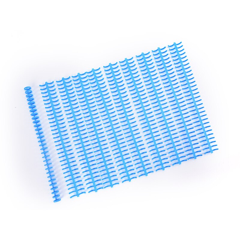 10 szt. 30 otworów kółka pierścień luźno-listkowa papierowa książka Album notatnik Spiral A4 Notebook Binding Clips: BL