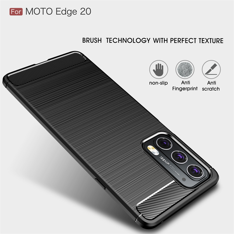Per Cover Motorola Moto Edge 20 custodia per Moto Edge 20 Coque Back custodia morbida antiurto per Moto Edge 20 Lite Fusion S Pro Fundas