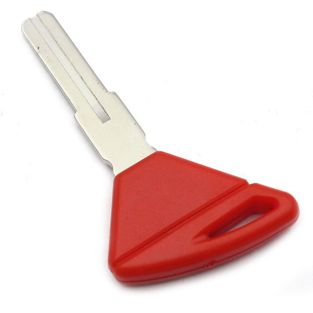 Llave en blanco sin cortar, Hoja para Aprilia RSV4 Tuono Dorsoduro 750/1200, 1 ud.: Rojo