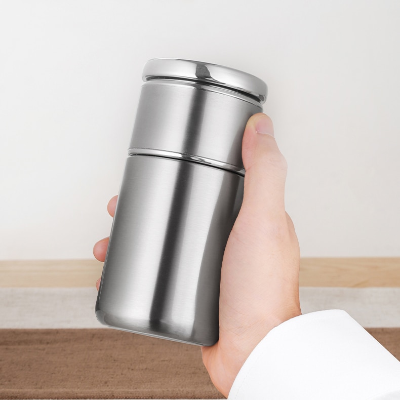 Thermos water Bottle Vacuum 304 Stainless Steel garrafa de agua Portable office travel teapot tea cup with built-in strainer
