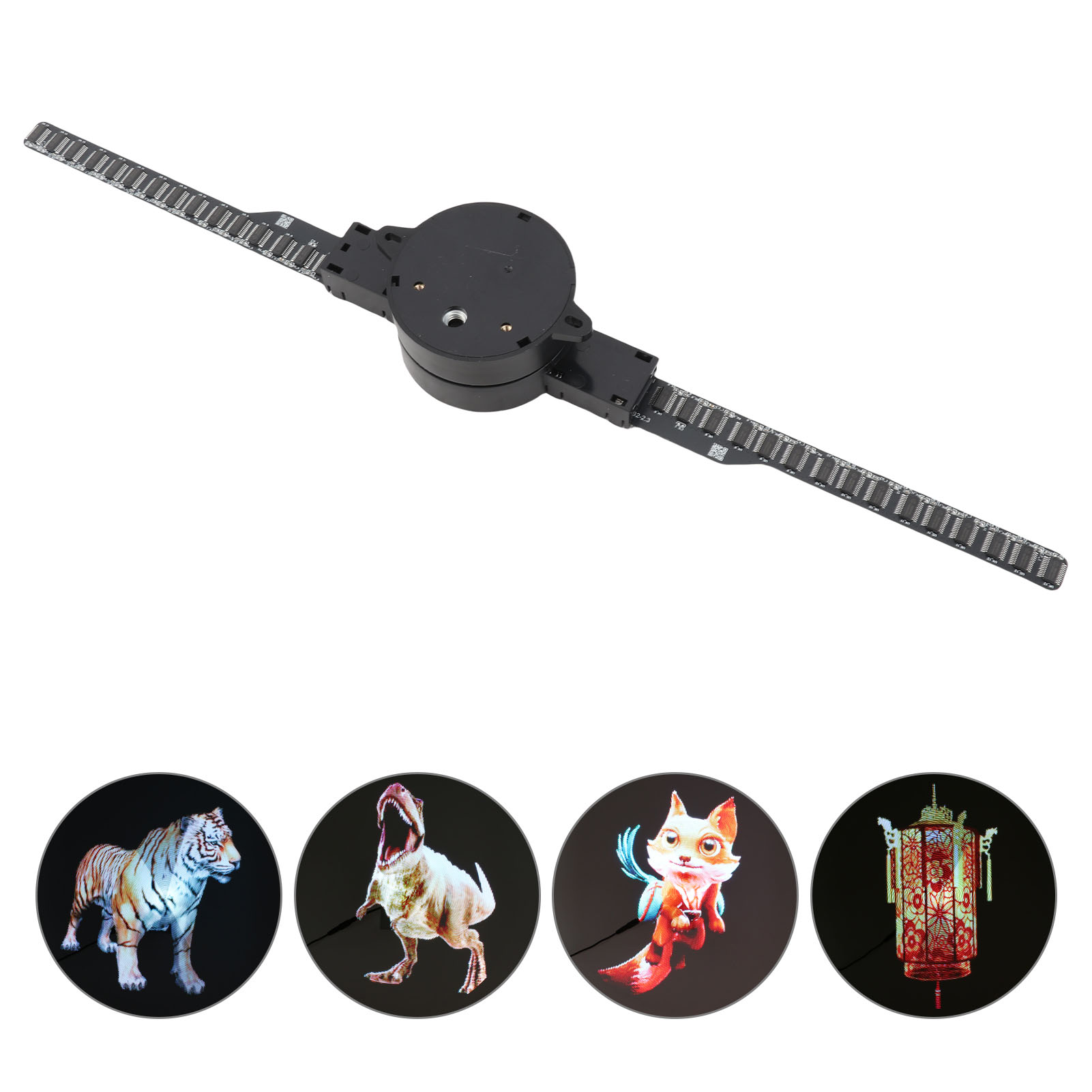 Eu/us wifi 3d- hologram fans 3d- hologram projectors 176 degree viewing angle 100-240 v 2000 x 224 stable individual processing for businesses