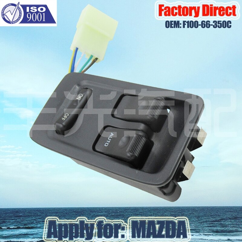Factory Direct Master Auto Power Window Control Switch apply For mazda RX7 RX-7 FD3S F100-66-350C power window switch