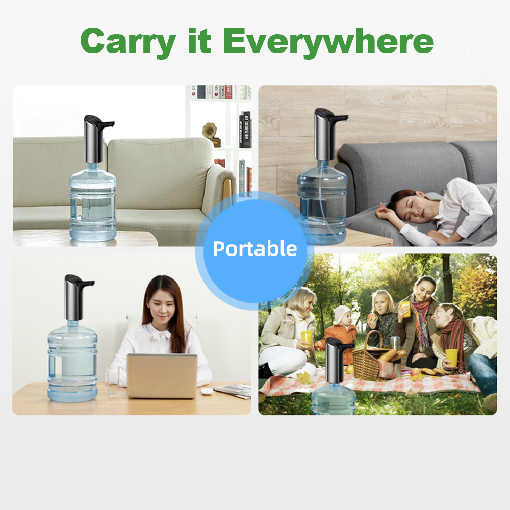Haushalts Automatische Elektrische Wasserpumpe Taste Dispenser Gallonen Flasche Trinken Schalter Für Wasser Pumpen Gerät 3 Gears