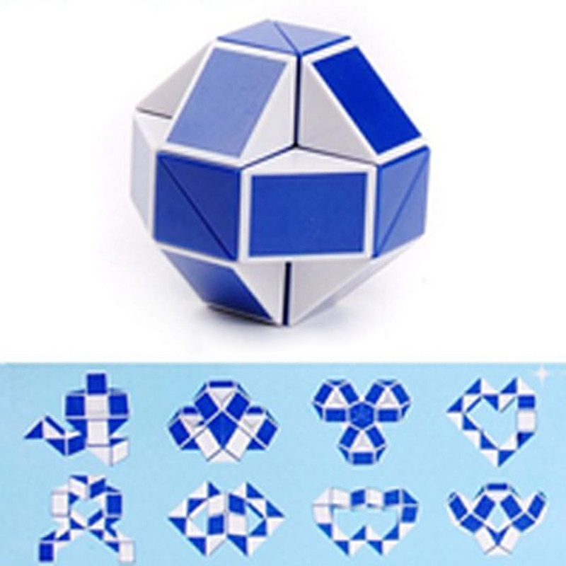 Kids Toys Small Puzzles Magic Cubes Jigsaw 3D Data Cubes Educational Puzzles Toys for Children Adult Intelligent Brain Science