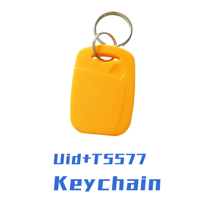50 Pcs Rfid Smart Nfc Chip Card Uid 5577 Dual Frequentie Sleutelhanger 125 Khz EM4305 13.56 Mhz Kan Kopiëren Wissen de Toegang Kaart Herhaaldelijk: 20PCS-yellow