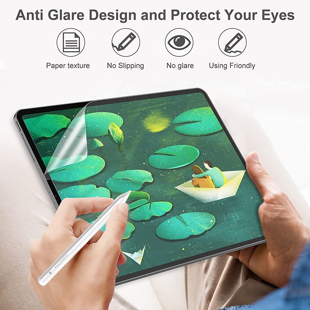 Zoals Papier Screen Protector Voor Ipad Mini 6 Ipad Mini6 Paperfeel Film Matte Pet Anti-Glare Schilderen Film voor Apple Potlood