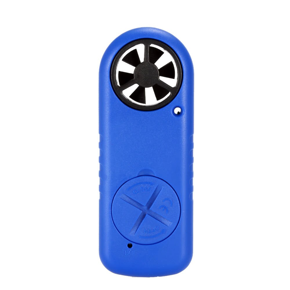 Multifunctional LCD Mini Anemometer Wind Speed Air Velocity Temperature Measurement Beaufort Scale Display