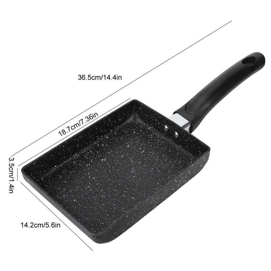 Stekepanne pannekake biffpanne non-stick omelett pannebiff stekepanne pizza kokekar kjøkkenutstyr for induksjon