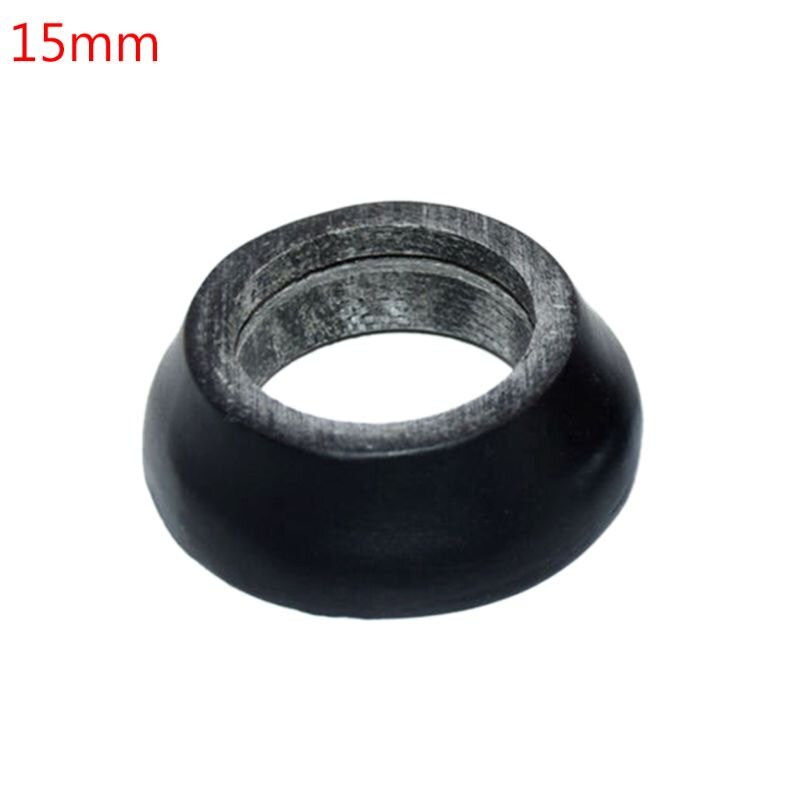 Landeveissykkel full karbon hodetelefoner konisk vaskemaskin terrengsykkel front gaffel avstandsstykker mtb sykling tilbehør: 15mm