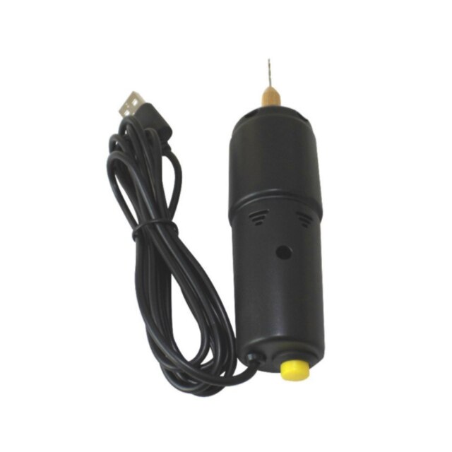 DC 5V mini trapani elettrici strumenti per gioielli trapano portatile micro USB portatile con punte da 3 pezzi per creazione di gioielli artigianato in legno fai-da-te: Default Title
