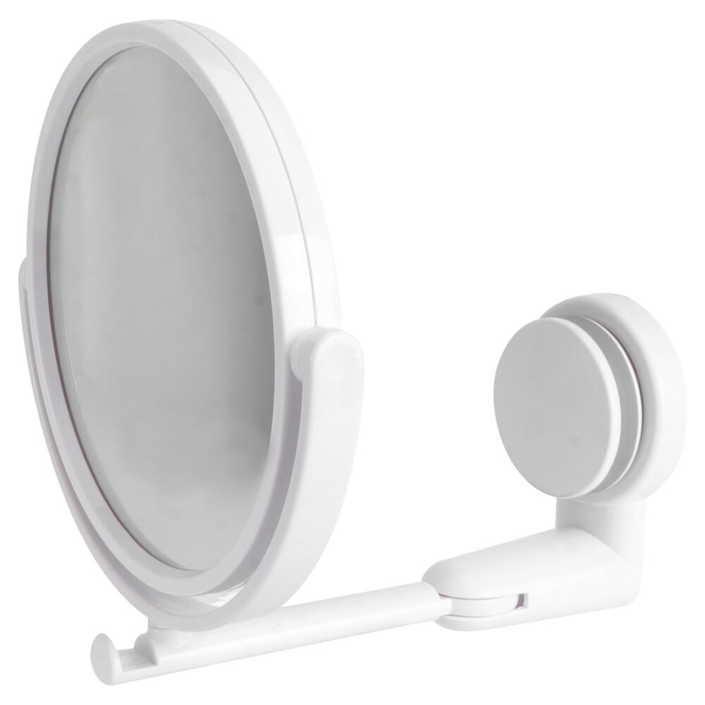 Wall Mounted Round Vanity Mirror Rotating Folding Cosmetic Mirror Household Make-up Mirror Perforating Toilet Glass Single Si: Picture 1