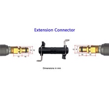 Adaptateur de rallonge de lance de nettoyeur haute pression pour karcher