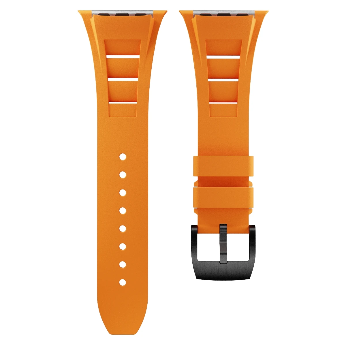 Rubber Soft Band for Apple Watch 49mm 46mm 45mm 44mm Silicone Sports Strap for IWatch Series Ultra 2/1 10 9 8 7 6 5 Se Bracelet: Blue White / 12mm